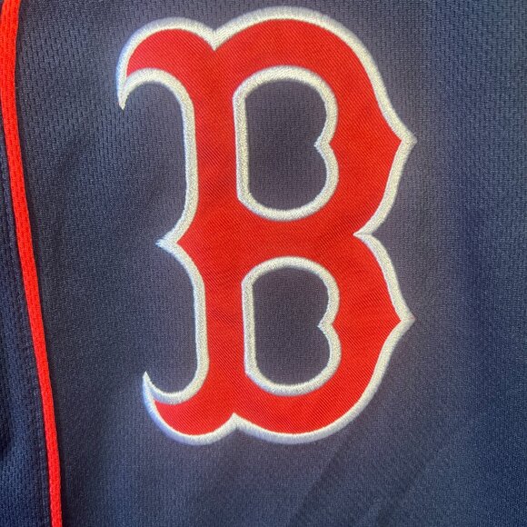 Boston Red Sox MLB TRUE FAN Full Button Men's Baseball Jersey - 2XL - Picture 4 of 11